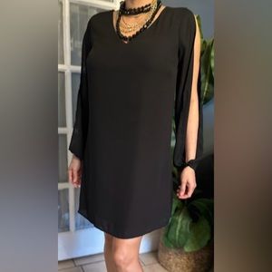 Women’s Black Dress Chiffon Sleeve, Party Wedding Cocktail